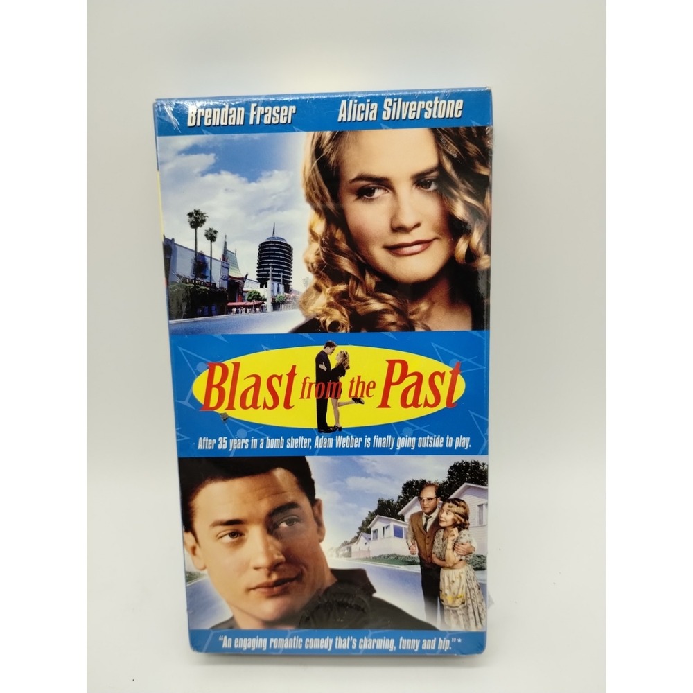 Blast From The Past VHS SEALED New Line  Brendan Fraser Alicia Silverstone